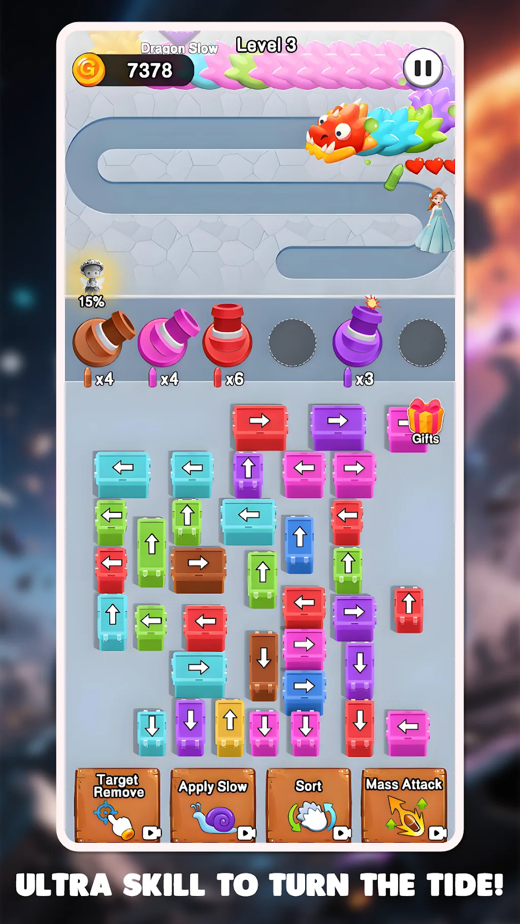 Block Puzzle: Save Girl screenshot
