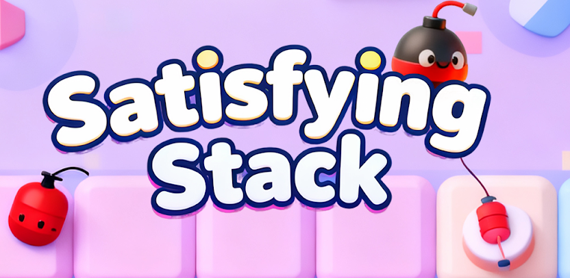 Satisfying Stack gameplay screenshot